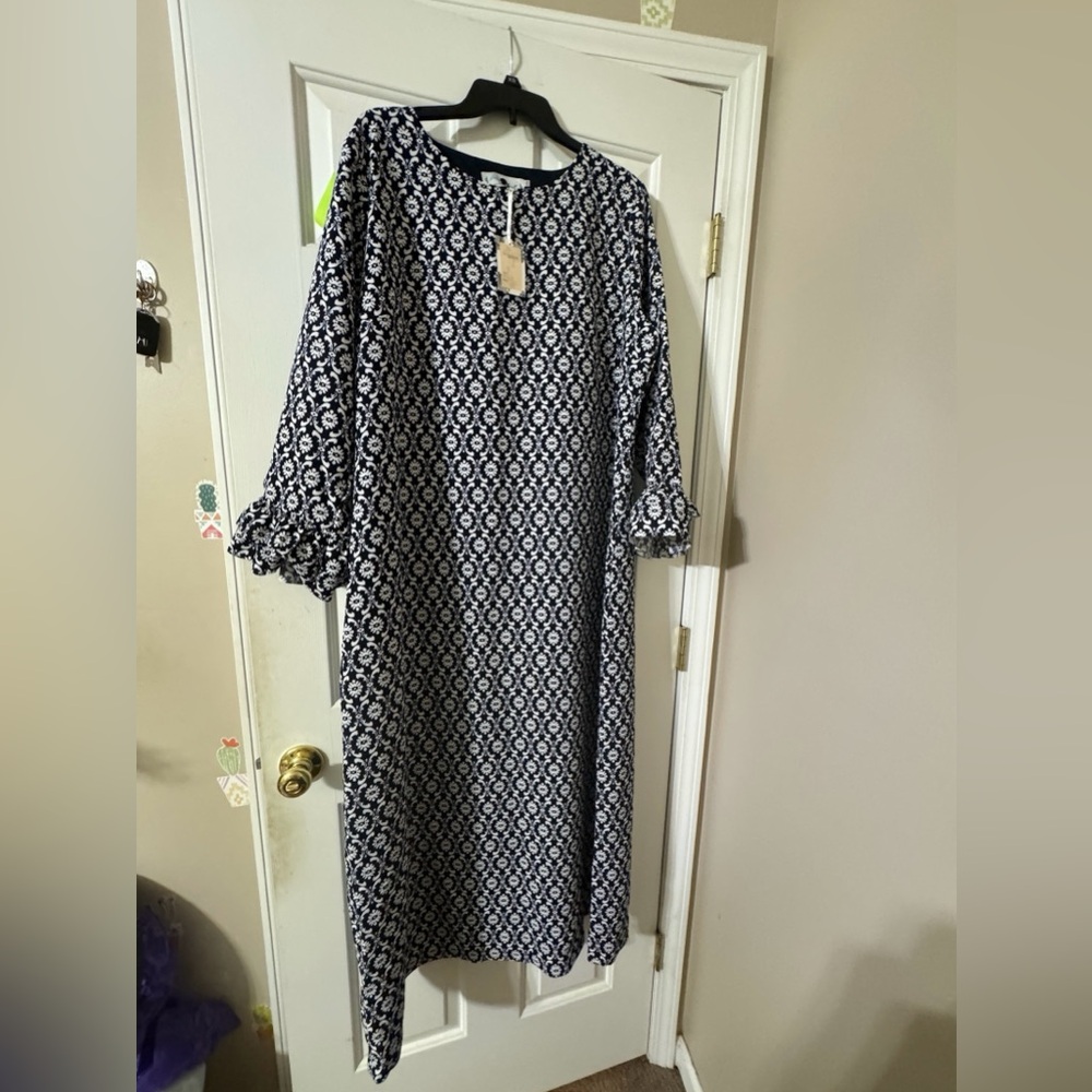 NWT Navy & White Dainty Jewells Dress Size XXXL